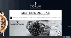 Desktop Screenshot of montres-de-luxe.com